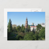 ポーランド風光明媚はがき ポストカード (正面/裏面)