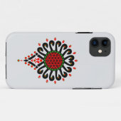 ポーランド高地のフォークパターンのiPhone / iPadケース Case-Mate iPhoneケース (裏面(横))
