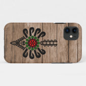 ポーランド高地の民族パターンのiPhone / iPadケース Case-Mate iPhoneケース (裏面(横))