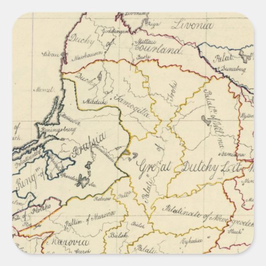 ポーランド4 スクエアシール (正面)