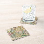 ポーランド6 2 スクエアペーパーコースター (インサイチュ)