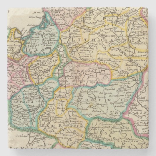 ポーランド6 2 ストーンコースター (正面)