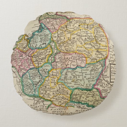 ポーランド6 2 ラウンドクッション (正面)