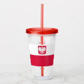 ポーランド アクリルタンブラー (正面)