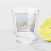 ポーランド・クラクフの広場にある布堂 ショットグラス (裏面)