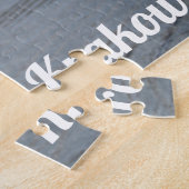 ポーランド・クラクフの広場にある布堂 ジグソーパズル (側面)