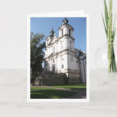 ポーランド、クラクフ、スカワフの聖スタニスラウス教会 カード (正面)