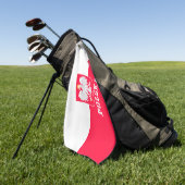 ポーランド ゴルフタオル (グリーン)