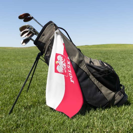 ポーランド ゴルフタオル (グリーン)