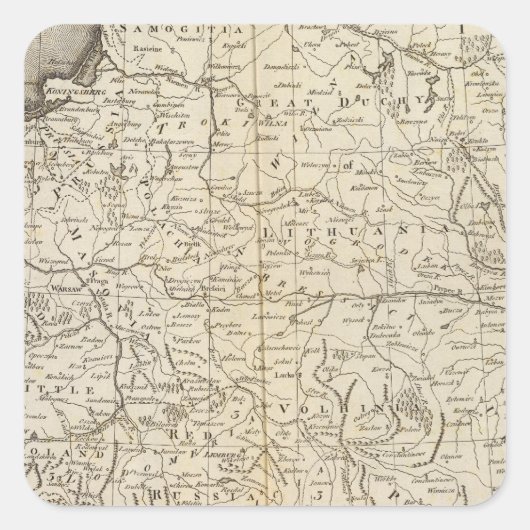 ポーランド スクエアシール (正面)