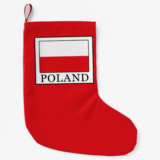ポーランド スモールクリスマスストッキング (正面)