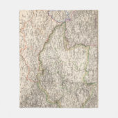 ポーランド、スロバキア フリースブランケット (正面)