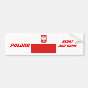 ポーランド バンパーステッカー