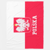 ポーランド フリースブランケット (正面)