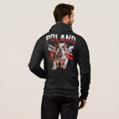 ポーランド・ブルドッグを愛する人へのおしゃれなアパレル パーカ (裏面フル)