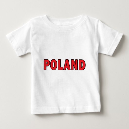 ポーランド ベビーTシャツ (正面)