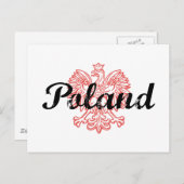 ポーランド ポストカード (正面/裏面)