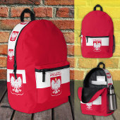 ポーランド/ポルスカ プリントバックパック