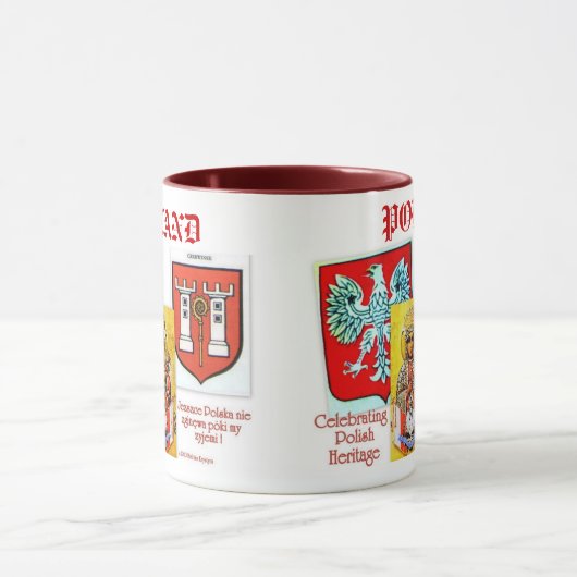 ポーランド: ポーランドの伝統のマグを祝うこと マグカップ (中央)