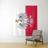 ポーランド&ポーランド国旗のファッションスポーツ/タペストリー タペストリー (インサイチュ)