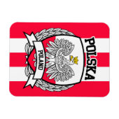 ポーランド マグネット (横)