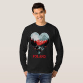 ポーランド・ラブ Tシャツ (正面フル)