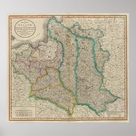 ポーランド、リトアニア ポスター (正面)