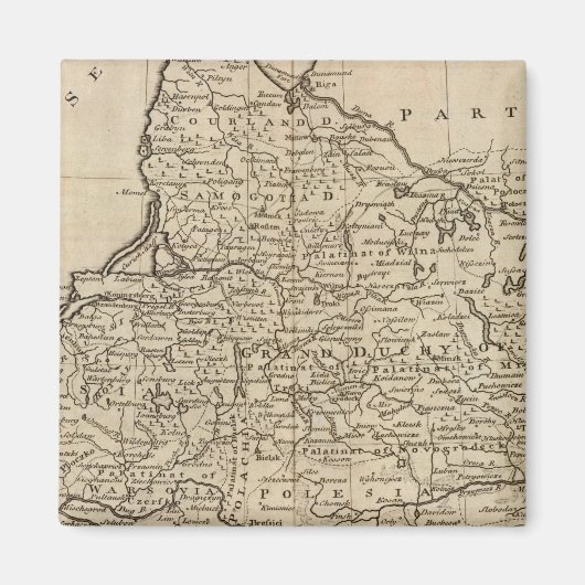 ポーランド・リトアニア マグネット (正面)