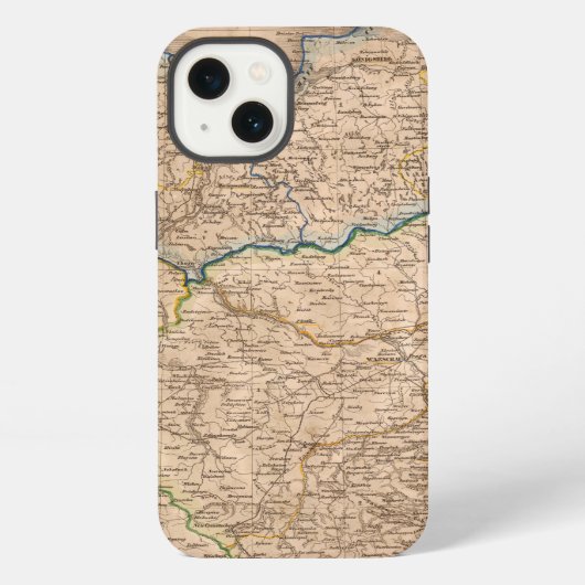 ポーランド、ロシア iPhoneケース (裏面)