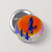 ポーランド 缶バッジ (正面&裏面)