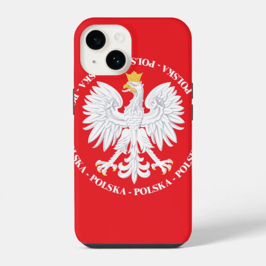 ポーランド 4 iPhoneケース (裏面)