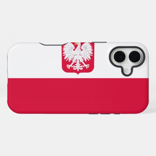 ポーランド iPhoneケース (裏面横)