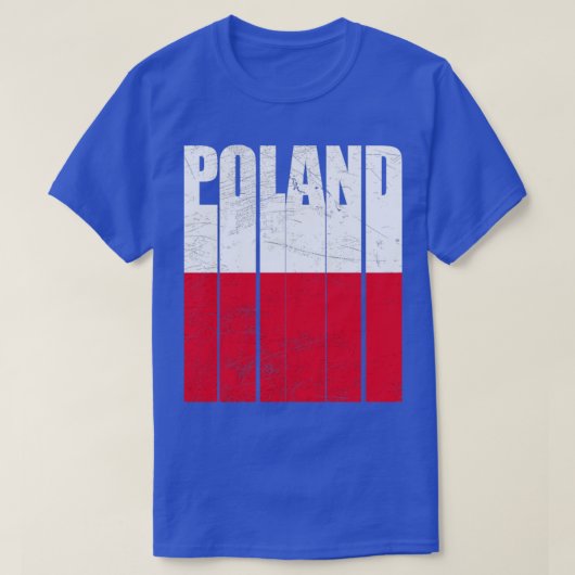 ポーランド Tシャツ (デザイン正面)