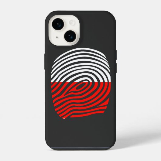ポーランドDNA iPhoneケース (裏面)