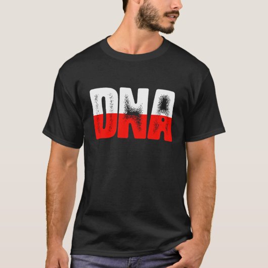 ポーランドDNA Tシャツ (正面)