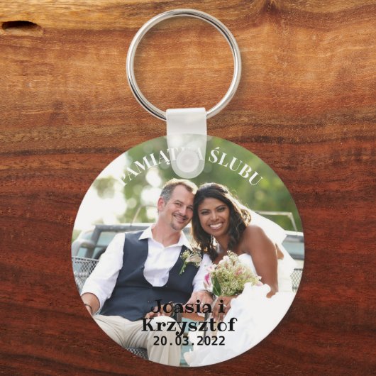 ポーランドęの記念ポーラ結婚ン・ギフトでコチャム キーホルダー (正面)