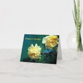 ポーランドGet Wellバラフラワーカード カード (正面)