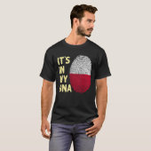ポーランドIn My Dna Polish Flag Team Poland Tシャツ (正面フル)