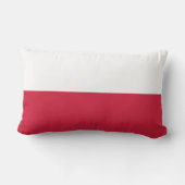 ポーランドMoJoの装飾用クッションのLumbar 13"の旗x 21 " ランバークッション (裏面)