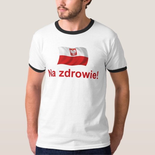 ポーランドNaのzdrowie Tシャツ (正面)
