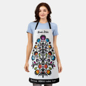 🤩ポーラン素晴らしドフォークワイシナンキ エプロン (着用した状態)