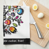 🤩ポーラン素晴らしドフォークワイシナンキ キッチンタオル (四つ折り)