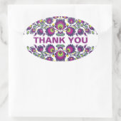 🤩💜ポーラン素晴らしドフォークワイシナンキ 楕円形シール (バッグ)