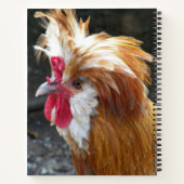 ポーラン赤と白ドチキン ノートブック (裏面)