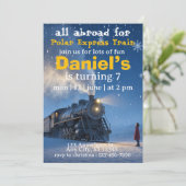 ポーラーエクスプレス サンタ列車 招待状 (スタンド正面)