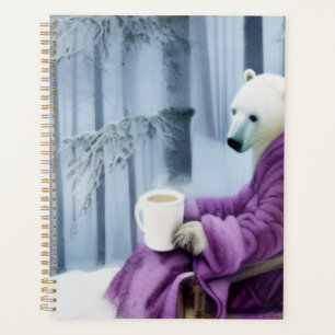 ポーラークマ飲みコーヒー プランナー手帳