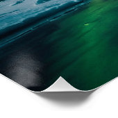 ポーラーベアとオーロラアート ポスター (コーナー)