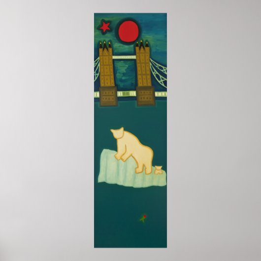 ポーラーベアと彼の子達は2009年ロンドンを訪れる ポスター (正面)