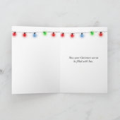 ポーラーベアと肉付きハート カード (内部)