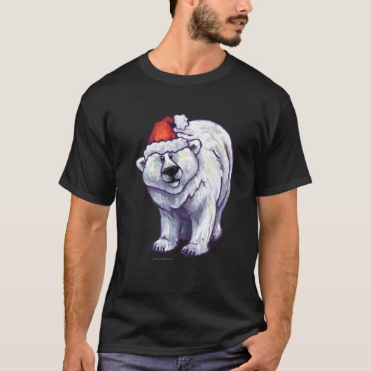 ポーラーベアのクリスマス Tシャツ (正面)